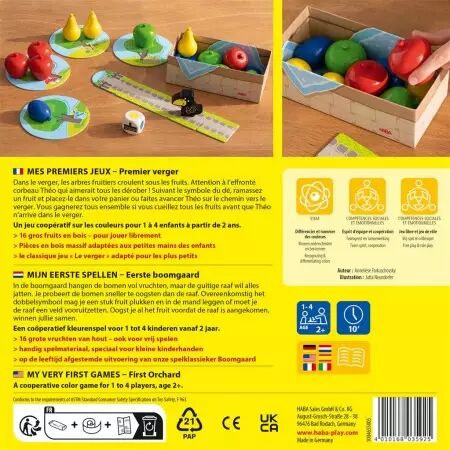 Mes premiers jeux - Premier verger