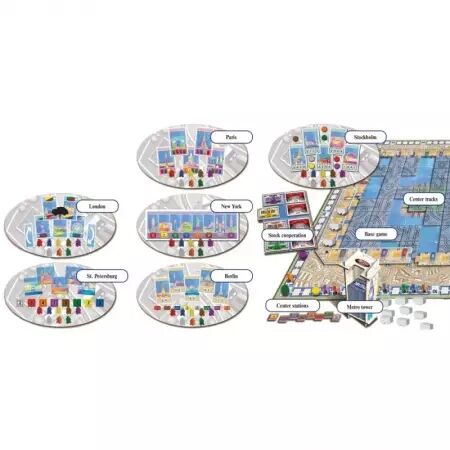 Metro City Edition Deluxe Big Box (FR-EN-DE) - Queen Games