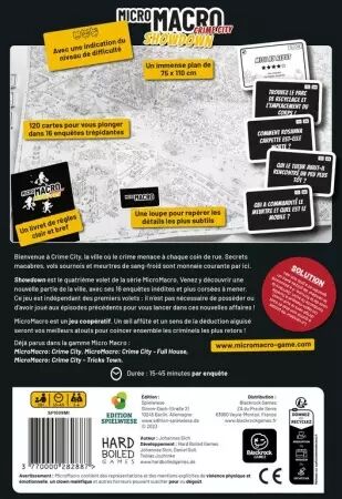 Micro Macro : Crime City - Showdown