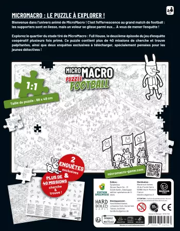 Micro Macro : Puzzle Football - Johannes Sich - Spielwiese