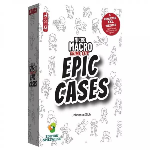 Micro Macro Crime City : Epic Cases - Johannes Sich  - Spielwiese