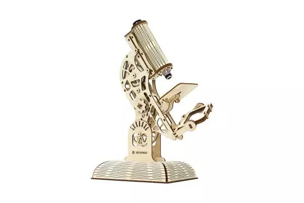 Microscope Maquette 3D Mobile En Bois