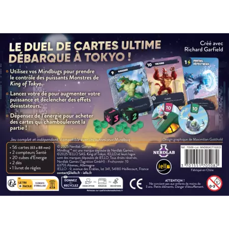 Mindbug : King Of Tokyo - Iello