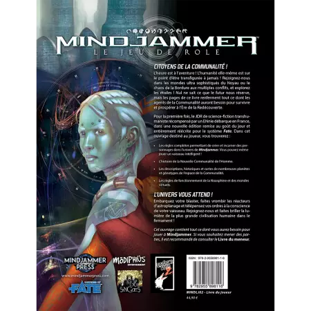 Mindjammer : Livre du Joueur