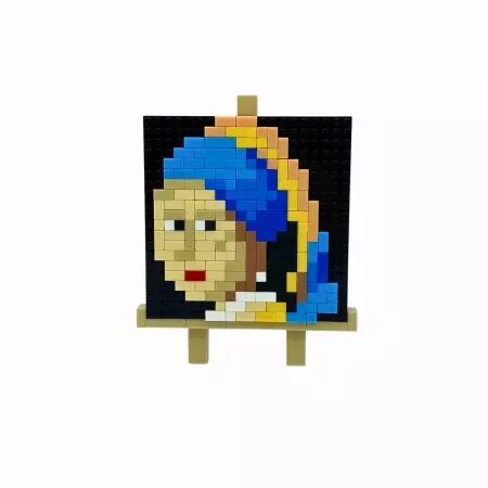 Mini Briques : Jeune Fille Perle - Professor Puzzle