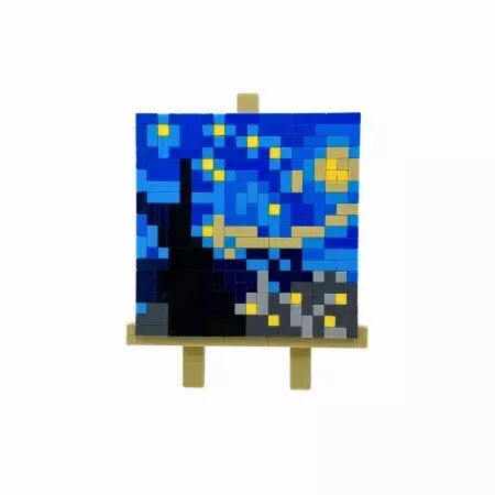 Mini Briques : La Nuit &eacute;toil&eacute;e - Professor Puzzle