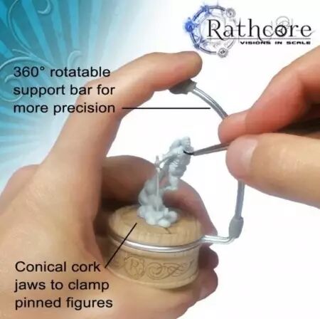  Miniature Holder V.3 (90mm) - Poignée pour figurines - Rathcore