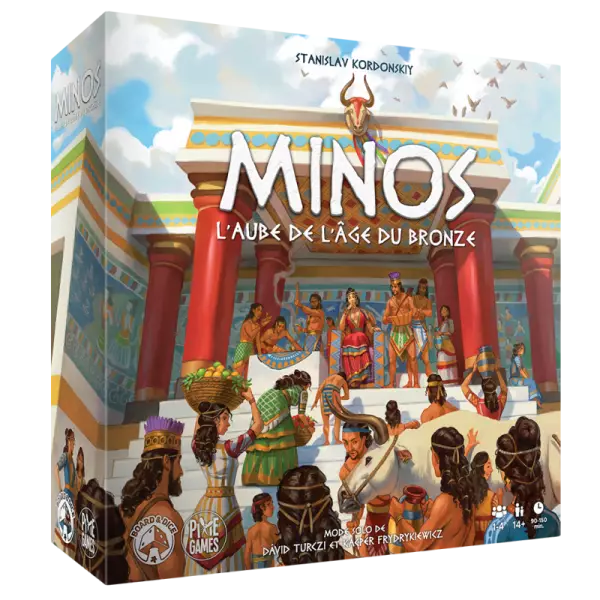 Minos : L\'Aube de l\'Age de Bronze - Board & Dice