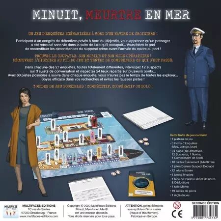Minuit, Meurtre en Mer : 2nde Edition (Intégrale)
