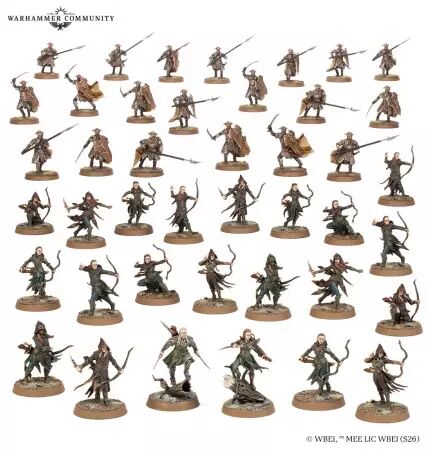 Mirkwood Battlehost - Middle Earth Strategy Battle Game