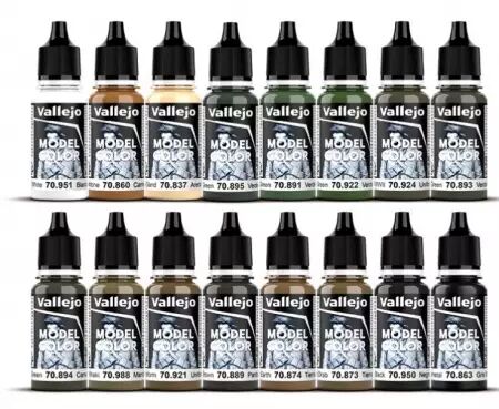 Model Color Set : Allied Forces WWII