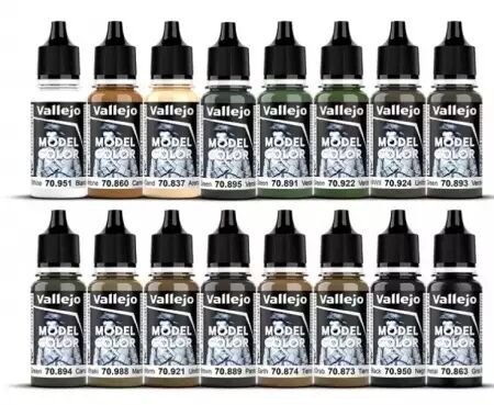 Model Color Set : Allied Forces WWII