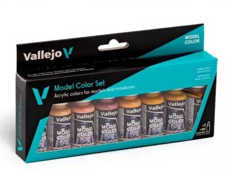 Model Color Set : Face & Skin Tones Colors 