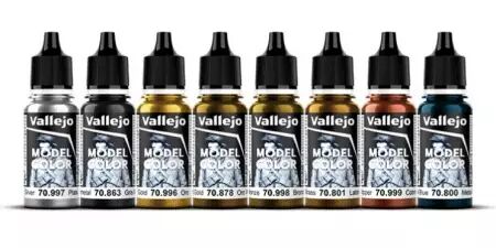 Model Color Set : Metallic Colors