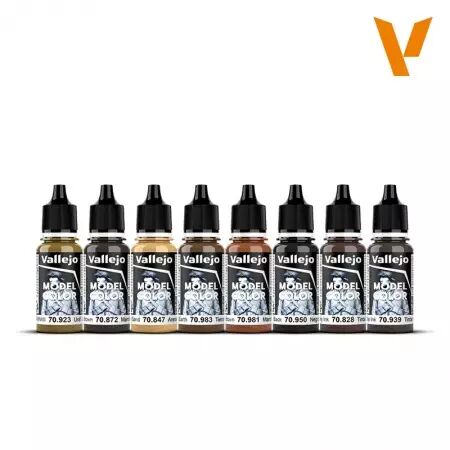 Model Color Set : Wood & Leather