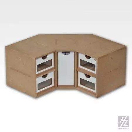 Module d�Angle &agrave; Tiroirs - Hobbyzone 