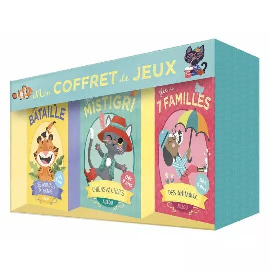 Mon coffret de jeux - 7 familles, mistigri et bataille