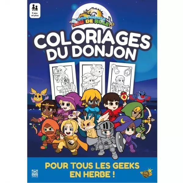 Mon Premier Jeu de R�le : Une aventure � colorier � Coloriages