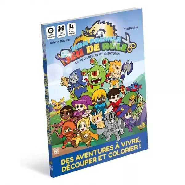 Mon premier jeu de r�le - Une Aventure � colorier - Livre de r�gles