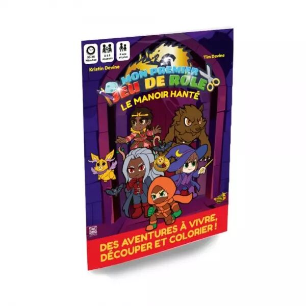 Mon Premier Jeu de R�le : Une aventure � colorier � Manoir Hant�