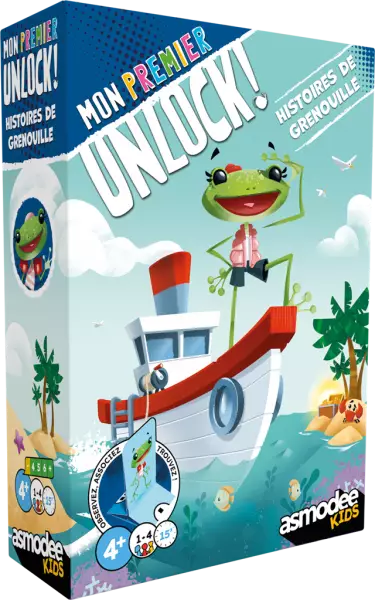 Mon Premier Unlock! : Histoires De Grenouille - Marie et Wilfried Fort - Space Cow
