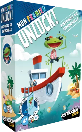Mon Premier Unlock! : Histoires De Grenouille - Marie et Wilfried Fort - Space Cow