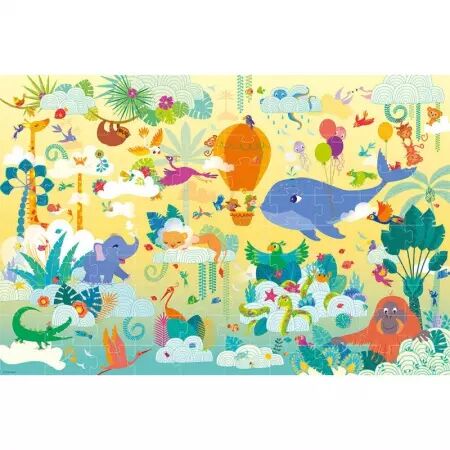  Mon puzzle au-dessus des nuages (100 pièces)