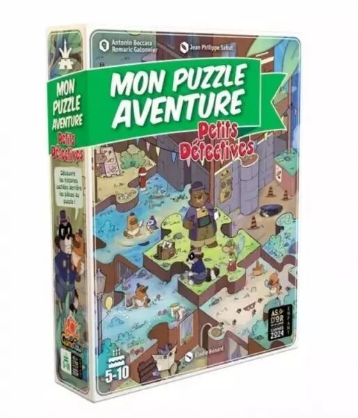 Mon Puzzle Aventure : Petits D�tectives - Antonin Boccarra, Romaric Galonnier - Gameflow
