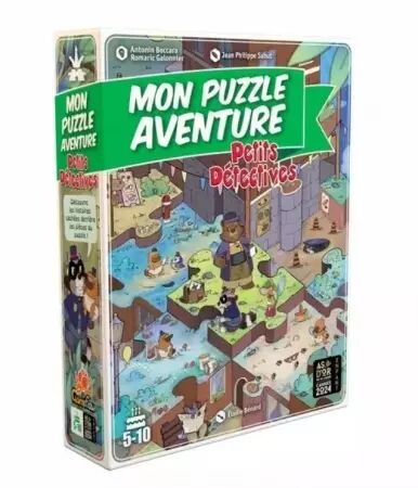 Mon Puzzle Aventure : Petits D&eacute;tectives - Antonin Boccarra, Romaric Galonnier - Gameflow
