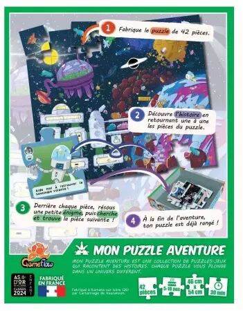 Mon Puzzle Aventure : Phobos - Antonin Boccarra, Romaric Galonnier - Gameflow