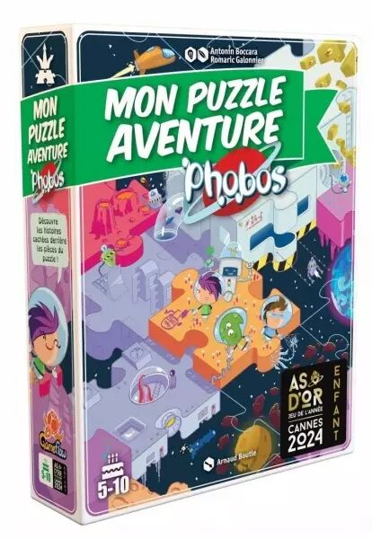 Mon Puzzle Aventure : Phobos - Antonin Boccarra, Romaric Galonnier - Gameflow
