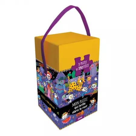 Mon puzzle qui brille dans le noir (150 pieces)