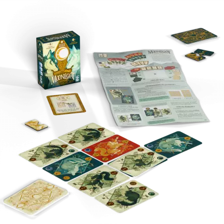 Moonlight : Le Territoire des Loups - Thomas Favrelière, Alexandre Aguilar -La Boite de Jeu