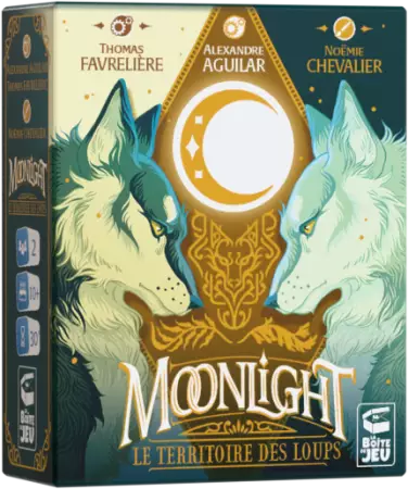 Moonlight : Le Territoire des Loups - Thomas Favrelière, Alexandre Aguilar -La Boite de Jeu