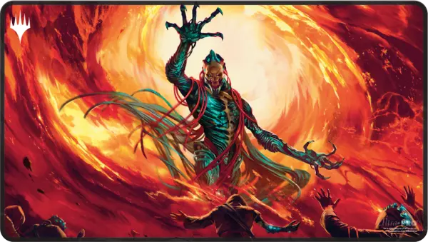 MTG : Brother\'s War Black Stitched Playmat