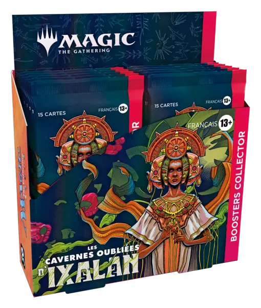 MTG : Cavernes Oubli�es d\'Ixalan - Bo�te de 12 Boosters Collector FR