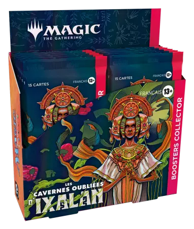 MTG : Cavernes Oubliées d\'Ixalan - Boîte de 12 Boosters Collector FR