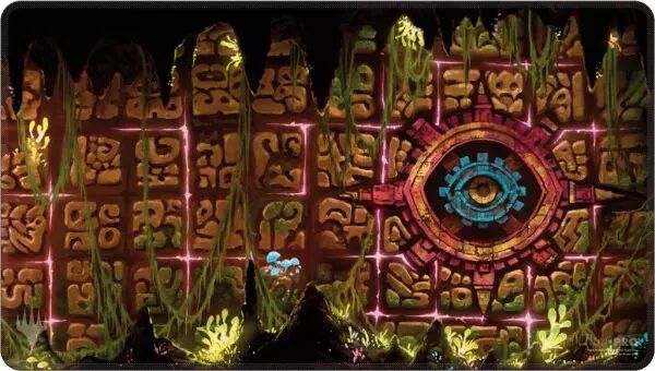 MTG : Cavernes oubli�es d\'Ixalan - Playmat holofoil