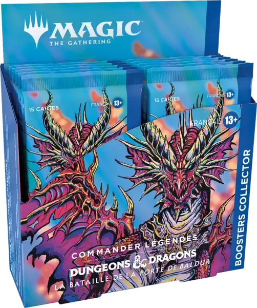 MTG : Commander L�gendes La Bateille de la porte de Baldur - Display Booster Collector (FR)