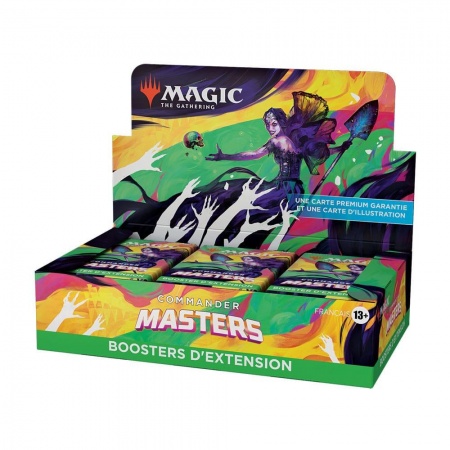 MTG - Commander Masters - Boîte de 24 Boosters Extension (FR)