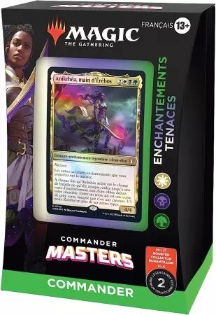 MTG : Commander Masters - Deck Commander Enchantements tenaces (FR)