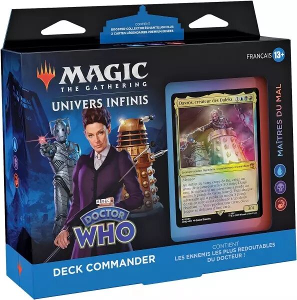 MTG : Doctor Who - Deck Commander : Ma�tres du mal (FR)