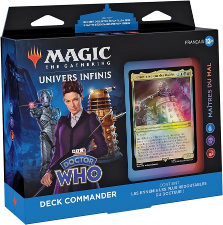 MTG : Doctor Who - Deck Commander : Maîtres du mal (FR)