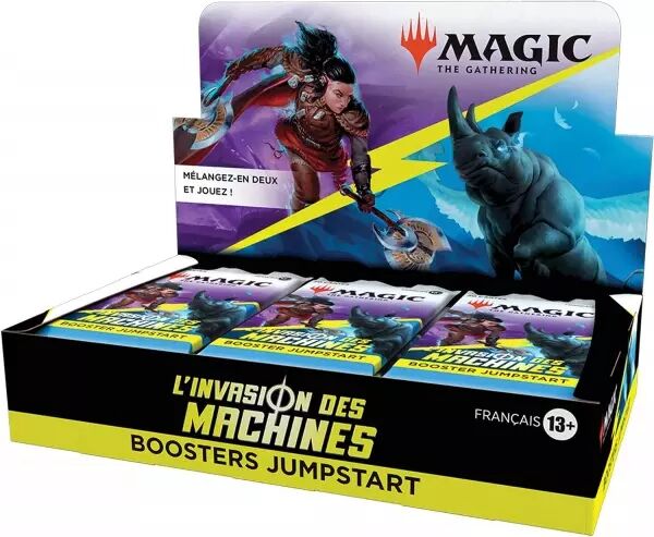 	MTG : L\'invasion des machines (March of the Machine) - Bo�te de 18 Boosters Jumpstart (FR)