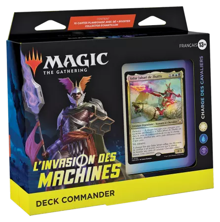 MTG : L\'invasion des machines (March of the Machine) - Deck Commander Charge des cavaliers (FR)