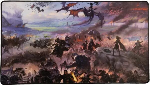 MTG : Le Seigneur des Anneaux - BLK Stitched Playmat