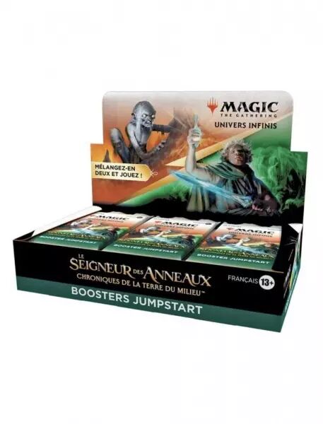 MTG - Le Seigneur des Anneaux - Bo�te de 18 Boosters Jumpstart (FR)