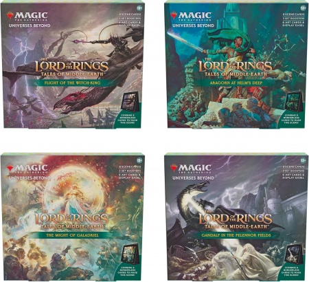 MTG - Lord of the Rings - 4 Scene Box Pack (English)