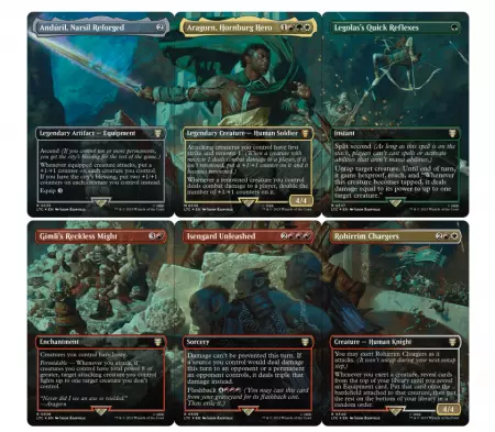 MTG - Lord of the Rings - Scene Box Aragorn at Helm\'s Deep (English)