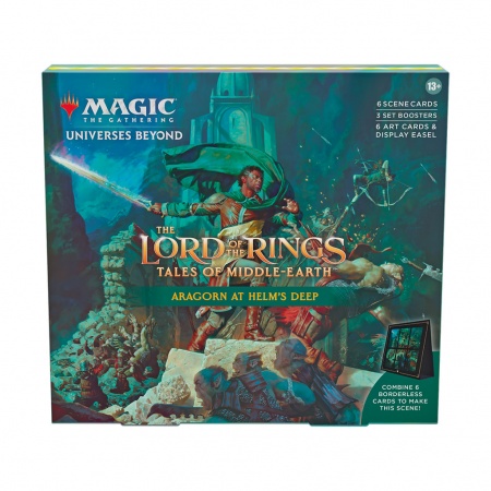 MTG - Lord of the Rings - Scene Box Aragorn at Helm\'s Deep (English)